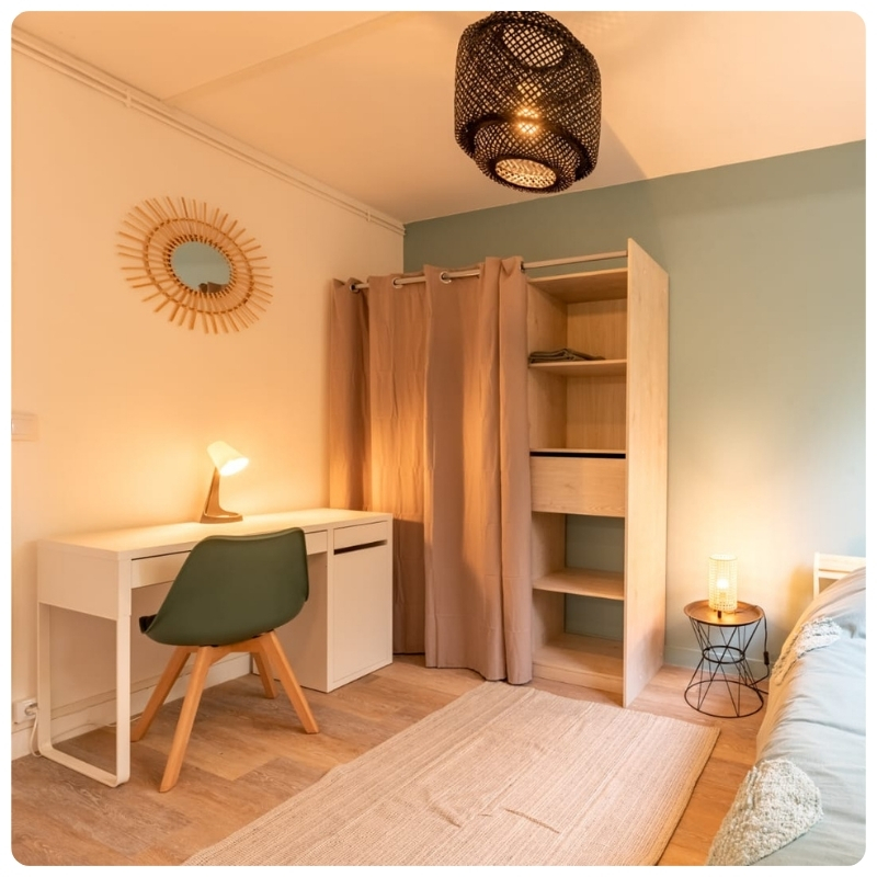 Studio pas loin du chu de Rouen